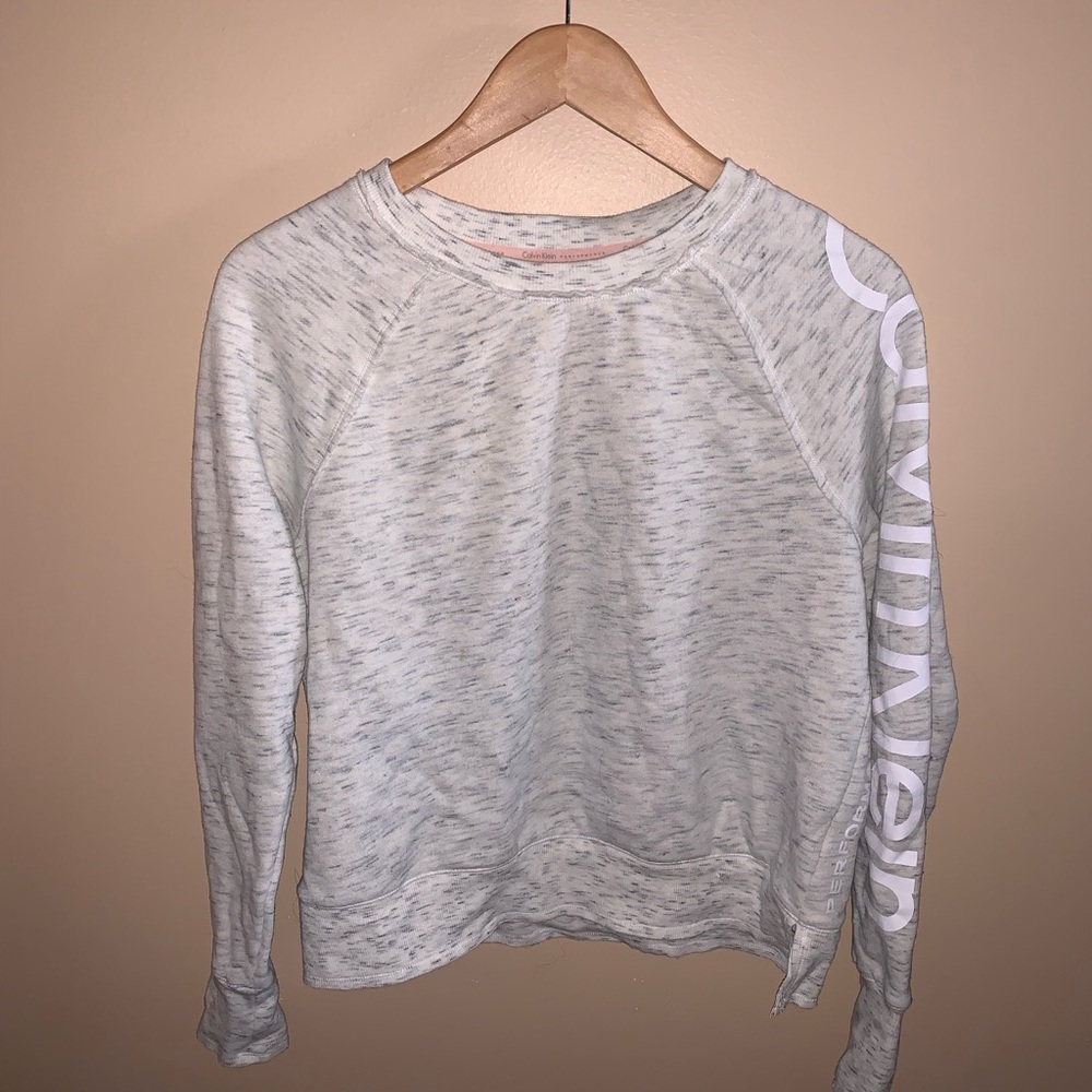 CK Logo Crewneck Sweater